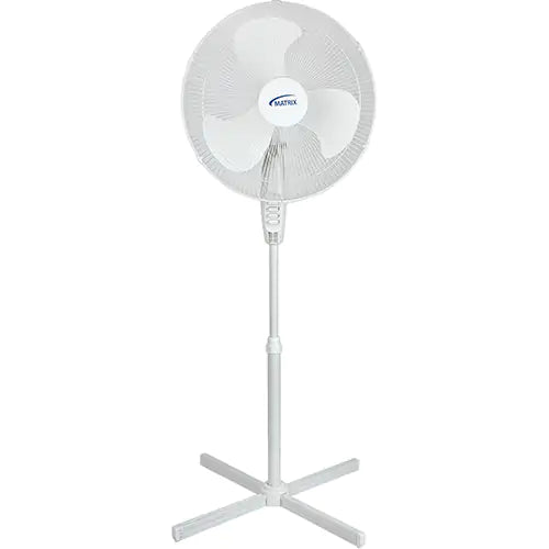 Oscillating Pedestal Fan, Commercial, 3 Speed, 16" Diameter