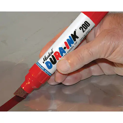 Dura-Ink® - #200 Marker, Black, Chisel Tip
