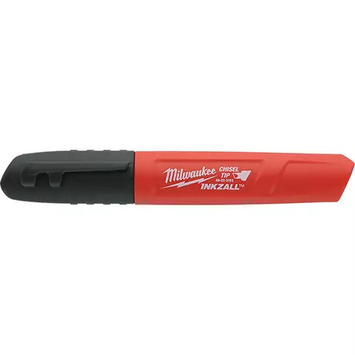 Inkzall™ Permanent Marker, Black, Chisel Tip