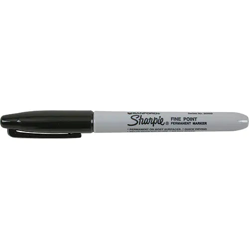 Permanent Markers - #15, Black, Fine Tip