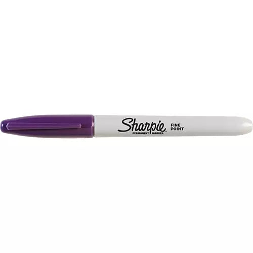 Permanent Markers - #15, Black, Fine Tip