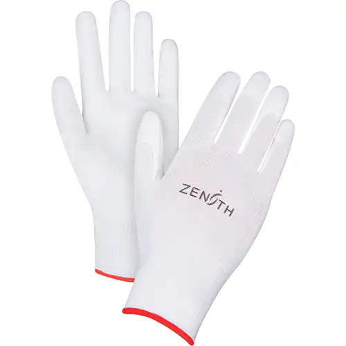 Ultimate Dexterity Coated Gloves, 9/Large, Polyurethane Coating, 13 Gauge, Polyester Shell