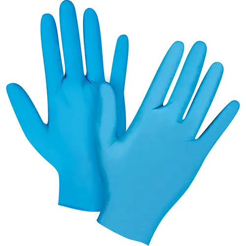 Vending Pack Disposable Gloves, Medium, Nitrile, 4.5-mil, Powder-Free, Blue, Class 2